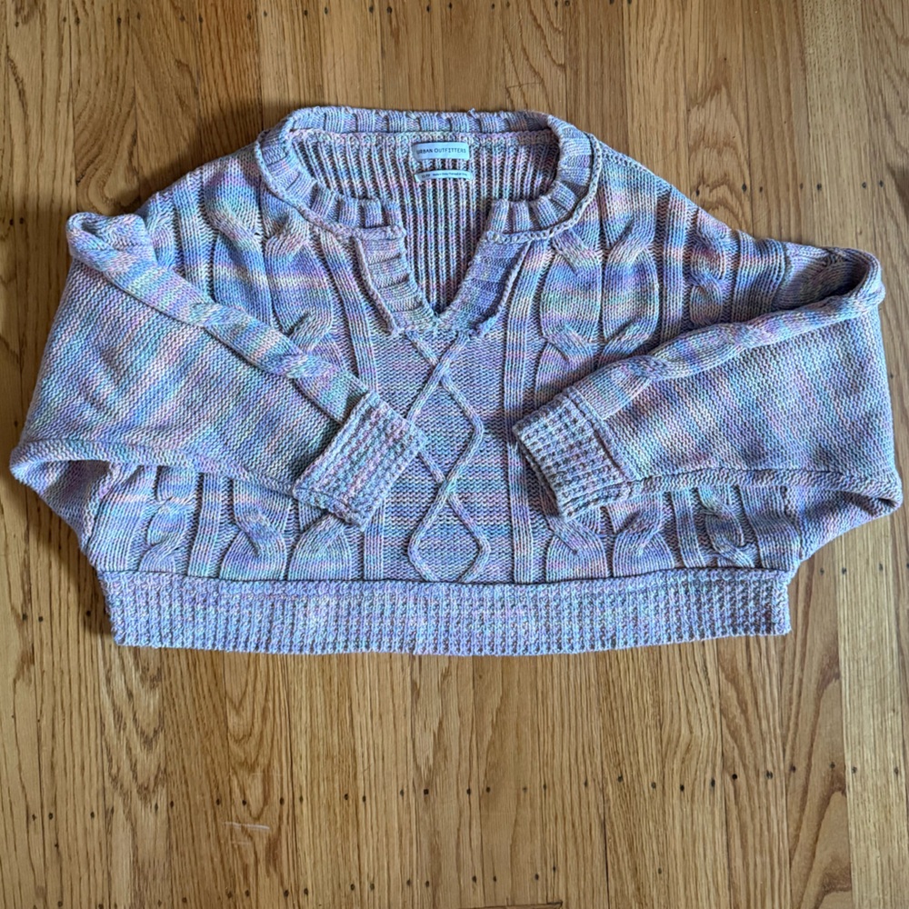 UO Multicolor Knit Sweater